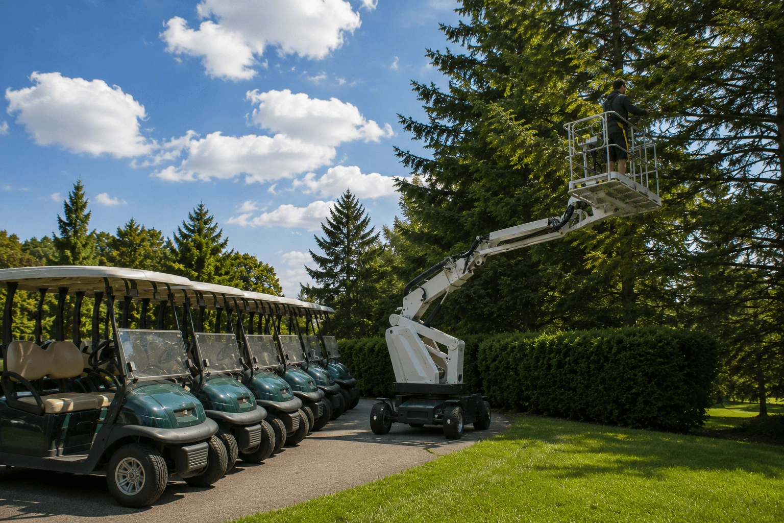 Golf Car & Piattaforme Aeree